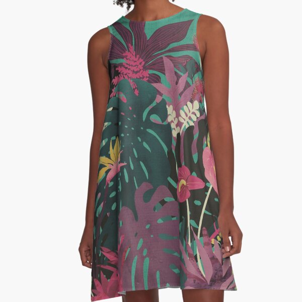 Tropical Tendencies A-Line Dress