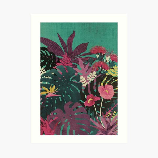 Tropical Tendencies Art Print