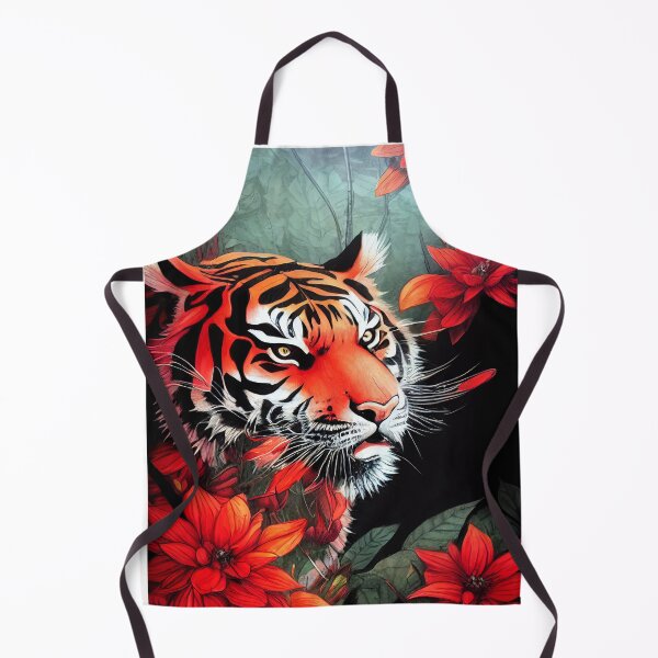 Item preview, Tiger in the rose jungle designed and sold by MAV-Arts.