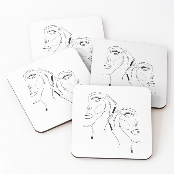 Item preview, One Line Female Faces designed and sold by Valeria-Art.