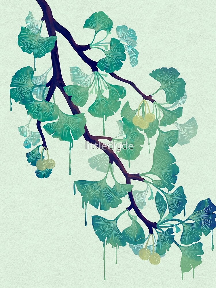 O Ginkgo (in Green) by littleclyde