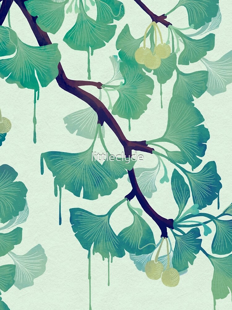 O Ginkgo (in Green) by littleclyde