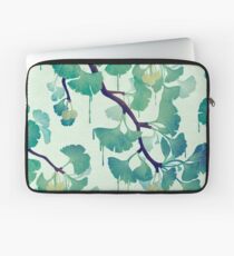 O Ginkgo (in Green) Laptop Sleeve