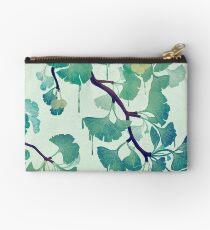 O Ginkgo (in Green) Studio Pouch