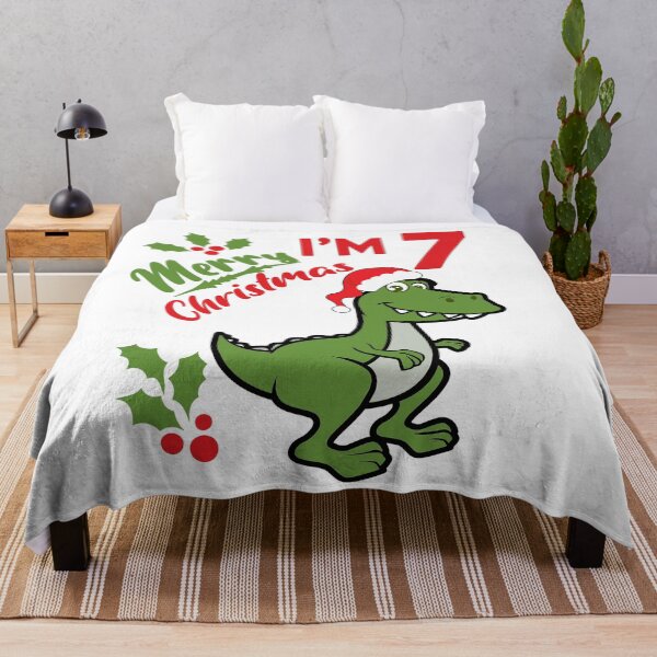 Item preview, Funny Christmas Dinosaur Boys 7 Years Old Merry Christmas designed and sold by ZANNIX.