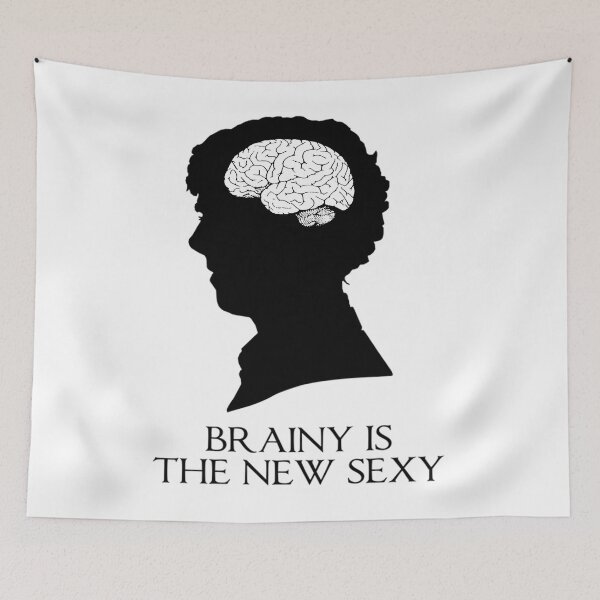 Item preview, Brainy Is The New Sexy Fitted  designed and sold by kjosholice.