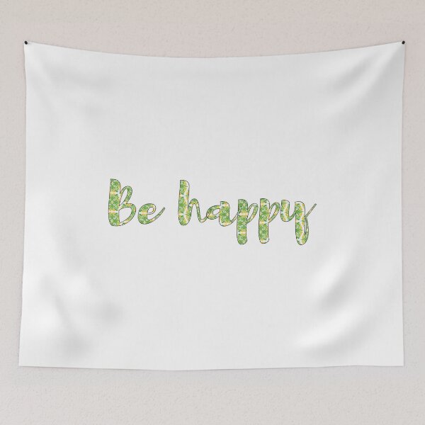 Item preview, Be Happy, Positive Vibes, Inspirational, Happiness, Motivational, Summer, Gift for Her, Dont Worry,Dont Worry Be Happy designed and sold by RedArtsDesign.