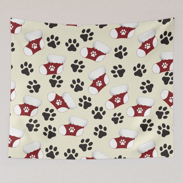 Item preview, Christmas Paw Print  designed and sold by ChantalDesign.