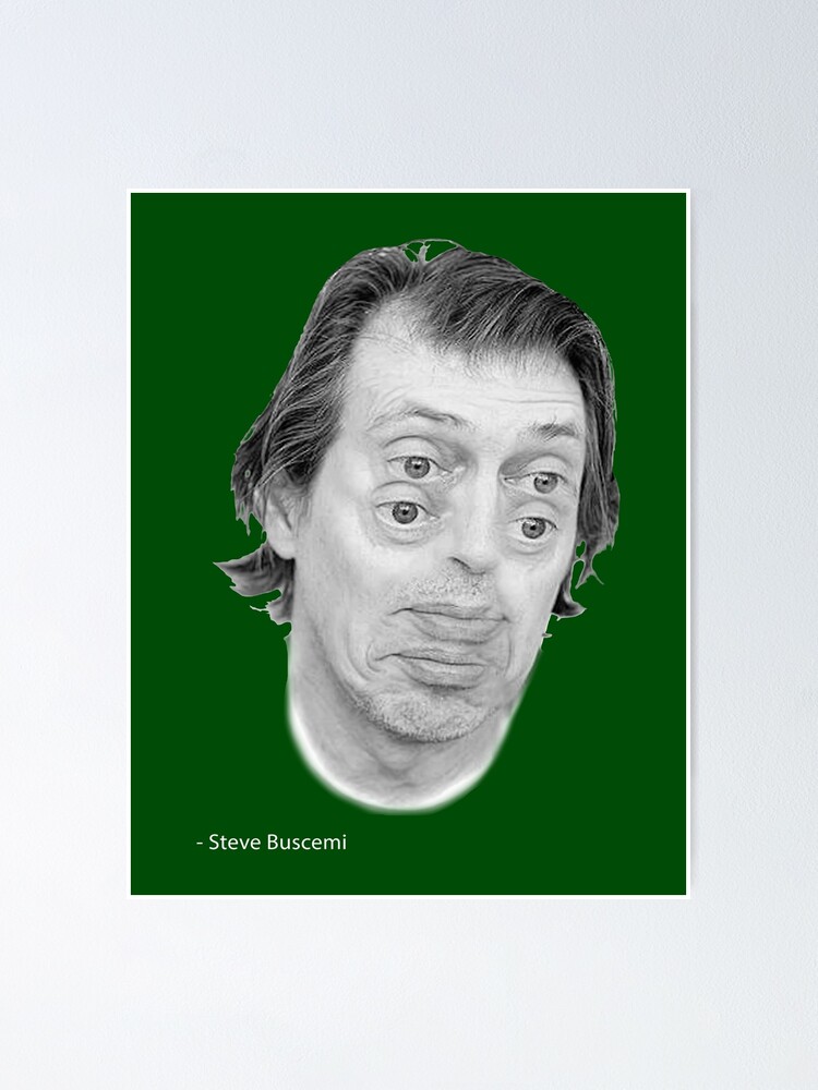 Steve Buscemi Eyes Women Vintage Trending Unisex Poster