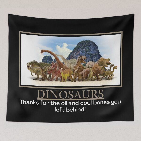 Item preview, Dinosaurs- Demotivational Poster designed and sold by DesignsByDaddy.
