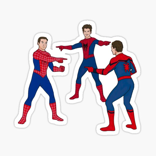 Spider Man Meme Stickers for Sale | Redbubble