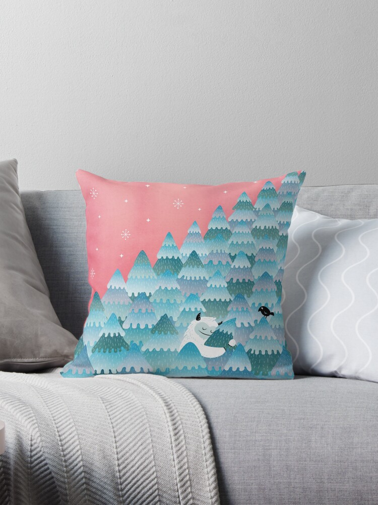 Thumbnail 1 of 4, Pillow, Tree Hugger designed and sold by littleclyde.