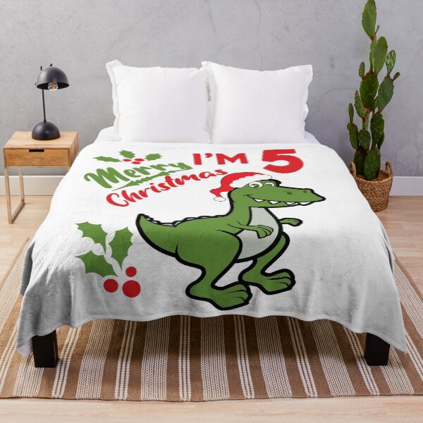 Item preview, Funny Christmas Dinosaur Boys 5 años Feliz Navidad designed and sold by ZANNIX.