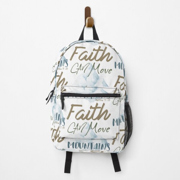 Item preview, Christian Quote - Bible Verse - Faith Can Move Mountains designed and sold by MyArt23.