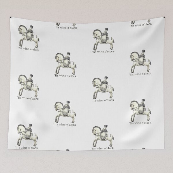 Item preview, ‘tis wine O’clock designed and sold by Bundjum.