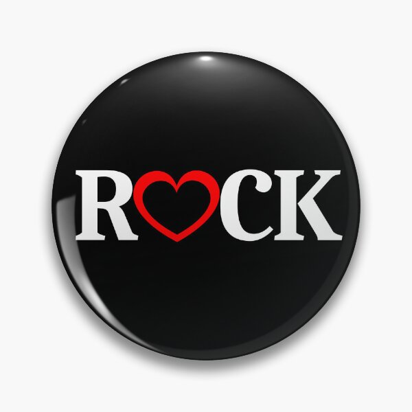 Item preview, Rock Heart - Love Rock and be Proud designed and sold by Grepthor.