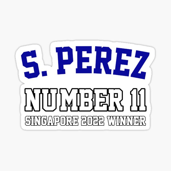 Sergio Perez Formula 1 2022 Race Winner Singapore Grand Prix Design sergio-perez-formula-1-2022-race-winner-singapore-grand-prix-design