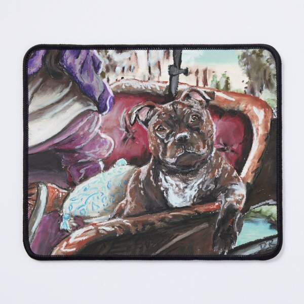 Item preview, English Staffordshire Bull Terrier designed and sold by douglasrickard.