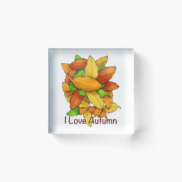 Item preview, I Love Autumn designed and sold by MMc Buck.