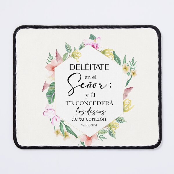 Item preview, Salmo 37:4, Spanish Bible Verse designed and sold by latiendadearyam.