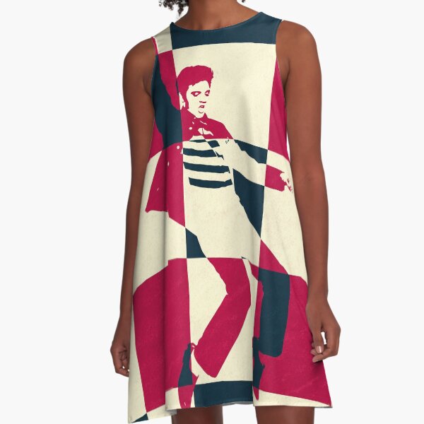 Jailhouse Rock A-Line Dress