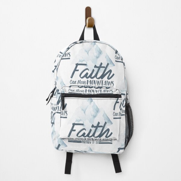 Item preview, Christian Quote - Bible Verse - Faith Can Move Mountains designed and sold by MyArt23.