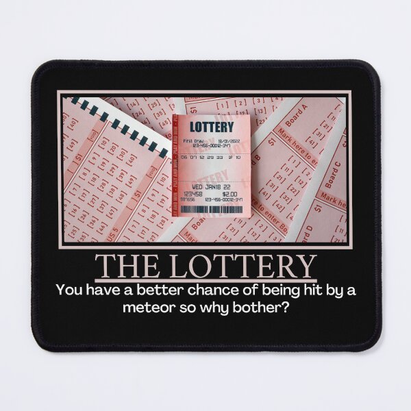 Item preview, The Lottery- Demotivational Poster designed and sold by DesignsByDaddy.