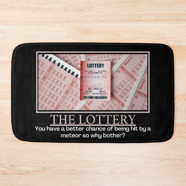 Item preview, The Lottery- Demotivational Poster designed and sold by DesignsByDaddy.