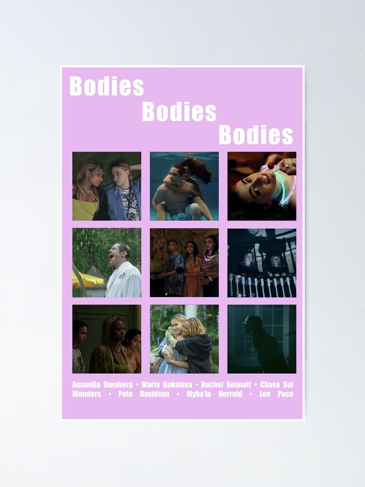 Bodies Bodies Bodies Poster Poster for Sale by tlee322