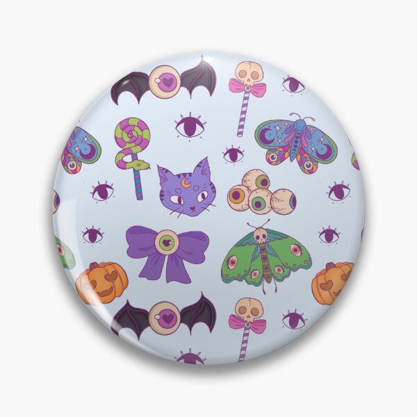 Item preview, Spooky pattern designed and sold by Notacacti.