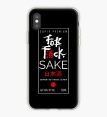 Fuck Sake (Black) iPhone Case