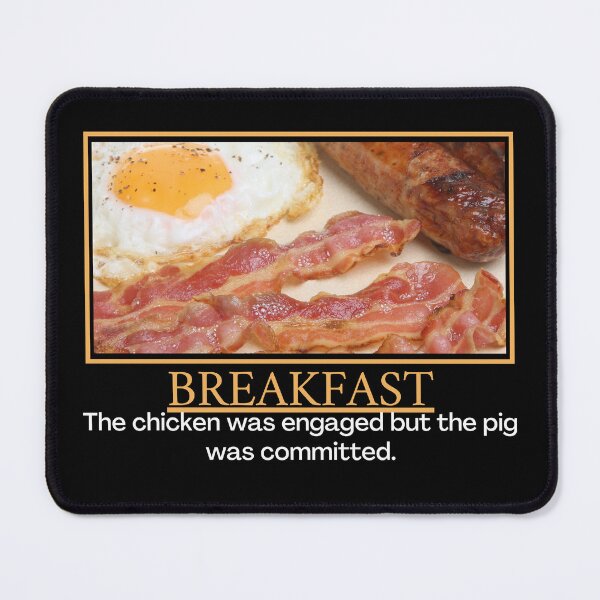 Item preview, Breakfast- Demotivational Poster designed and sold by DesignsByDaddy.