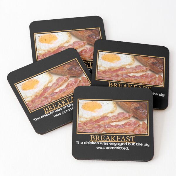 Item preview, Breakfast- Demotivational Poster designed and sold by DesignsByDaddy.