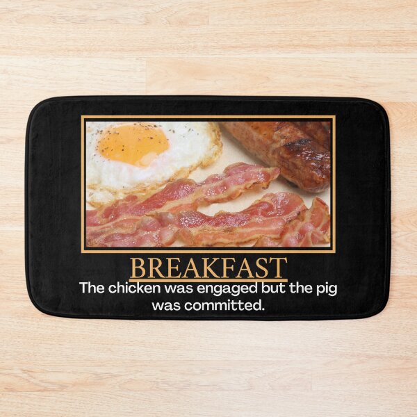 Item preview, Breakfast- Demotivational Poster designed and sold by DesignsByDaddy.
