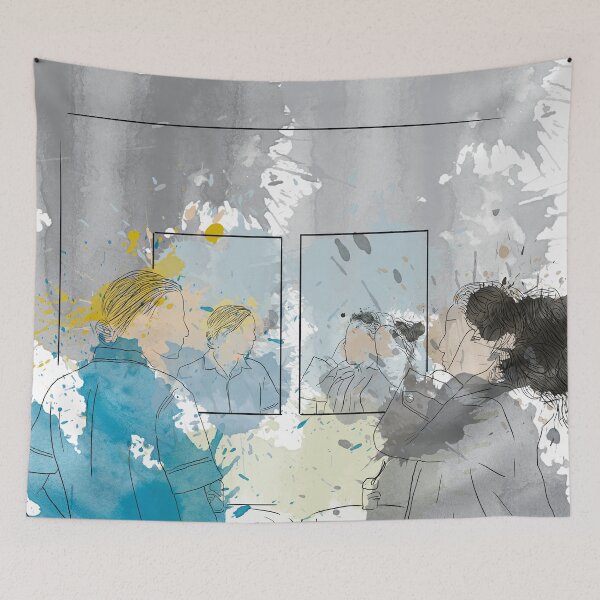 Item preview, Killing Eve - Villanelle and Eve "Wear it down" designed and sold by blankikam.