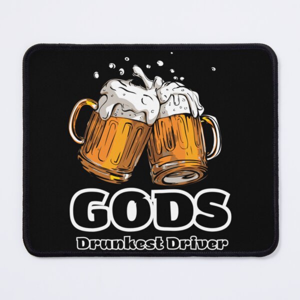 Item preview, God_s Drunkest Driver    designed and sold by GreenBeeGoodies.