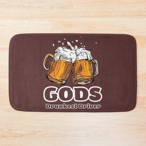 Item preview, God_s Drunkest Driver    designed and sold by GreenBeeGoodies.