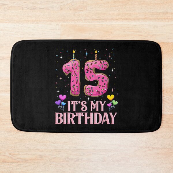 Item preview, It's My 15th Birthday Sweet Doughnut Happy 15 Years Old designed and sold by Earthshaker-art.