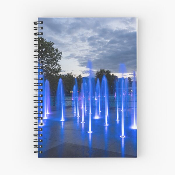Item preview, Cobalt Blue Splash Pad - Children Play Area at Plovdiv Singing Fountains designed and sold by Georgia Mizuleva.
