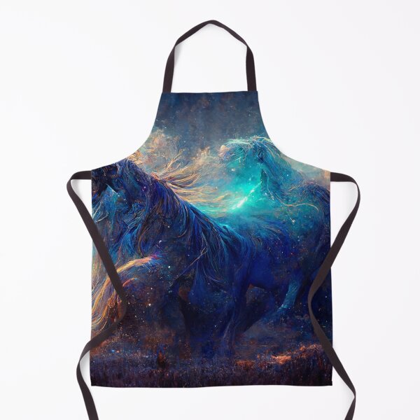 Item preview, Magical Horse Painting. Sci-Fi Futuristic Horse Art designed and sold by Pet Shelter.
