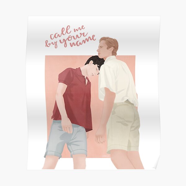 Rufen Sie mich bei Ihrem Namen an CMBYN Poster
