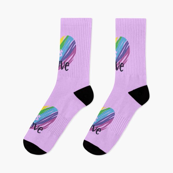 Item preview, Love is Love LGBTQ + Rainbow Heart designed and sold by Alec Buchan.