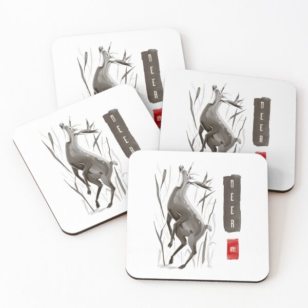 Item preview, Sumi-e Style Deer designed and sold by SarcasticRow.