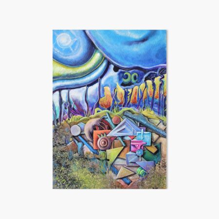 surreal reality Art Board Print