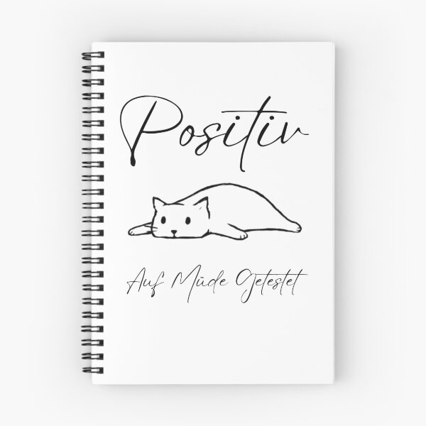 Item preview, Positiv Auf Müde Getestet T-Shirt Fun Kitten Cat Sleep designed and sold by Stevenobinsun.