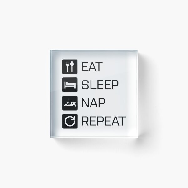 Item preview, Eat Sleep Nap Repeat designed and sold by NVDesigns.