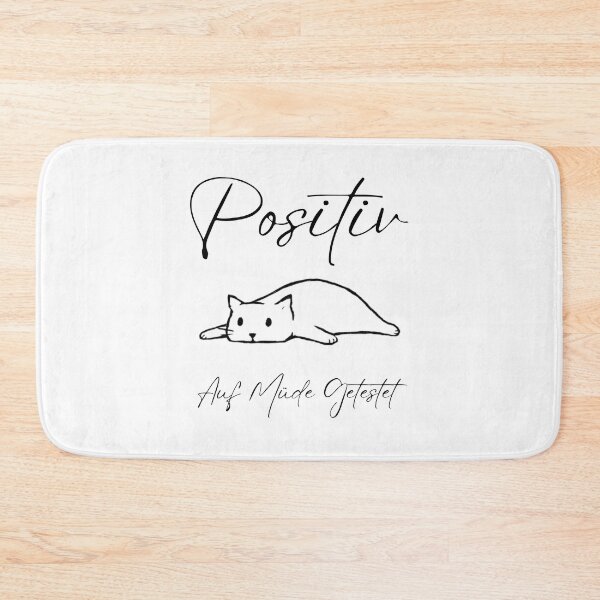 Item preview, Positiv Auf Müde Getestet T-Shirt Fun Kitten Cat Sleep designed and sold by Stevenobinsun.