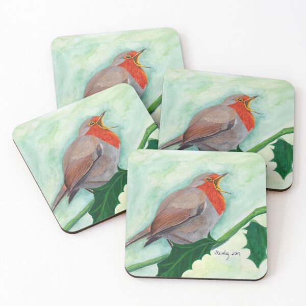 Item preview, Singing Fat Red Robin designed and sold by chrissyturley.