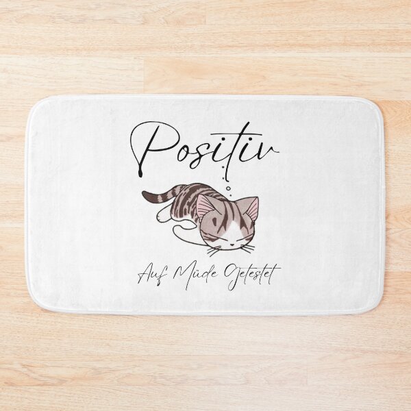 Item preview, Positiv Auf Müde Getestet T-Shirt Fun Kitten Cat Sleep designed and sold by Stevenobinsun.