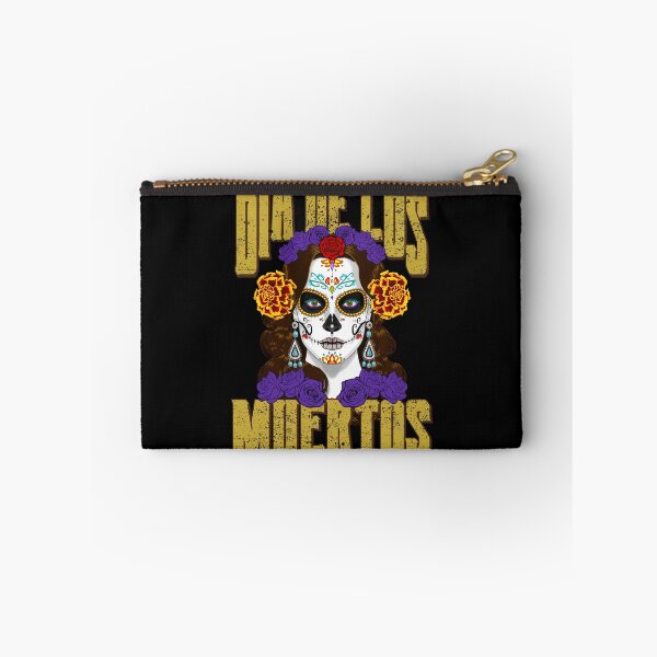 Item preview, Dios De Los Muertos Distressed Text Day of the Dead Catrina Face designed and sold by Rongway76.
